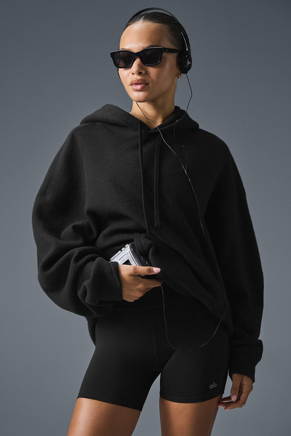 Alo Yoga Triumph Restore Hoodie - Black