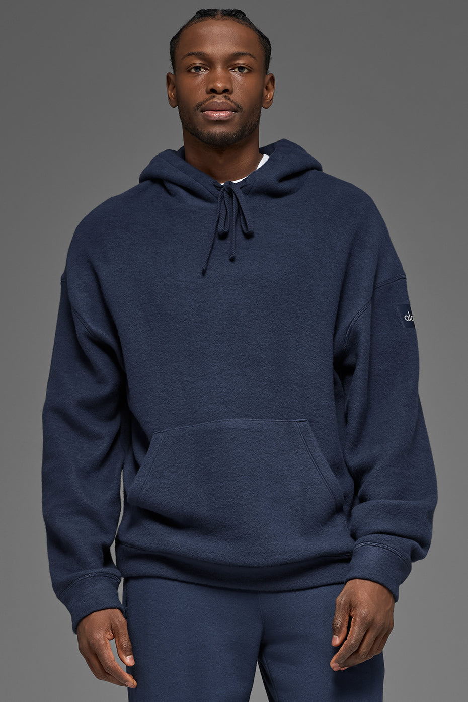 Alo Yoga Triumph Restore Hoodie - Navy
