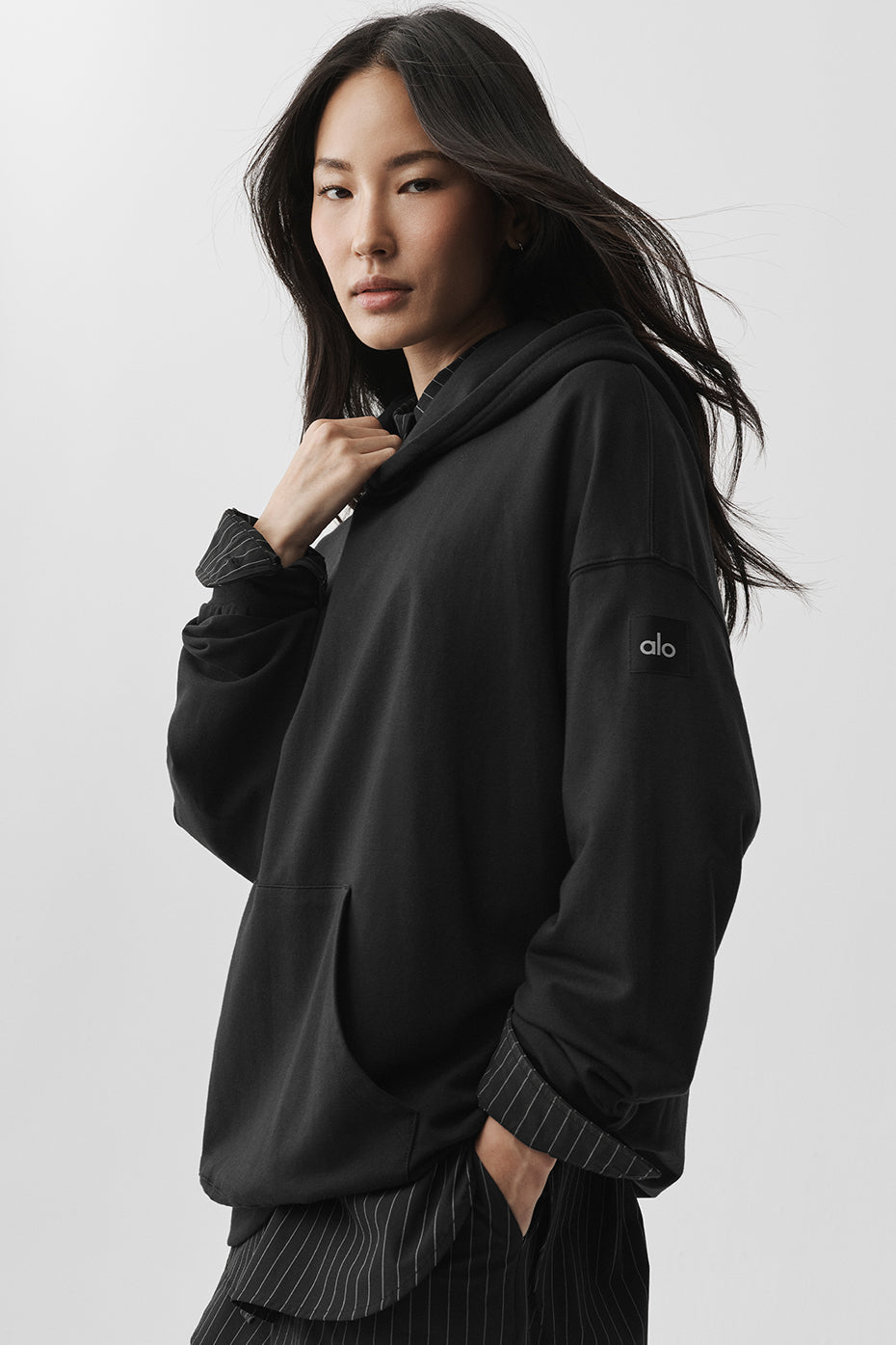 Alo Yoga Double Take Hoodie - Black