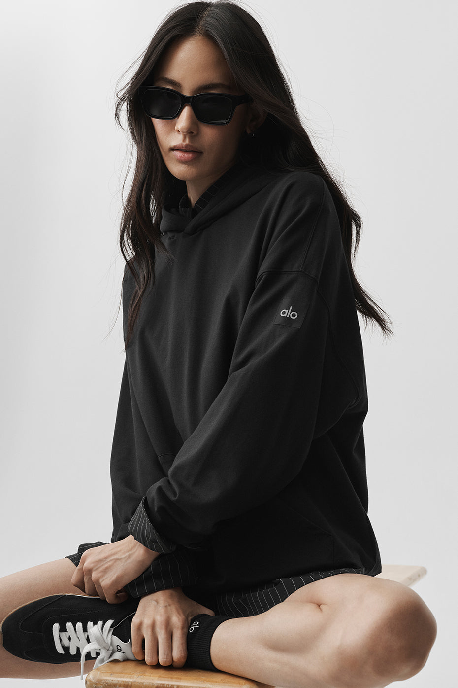 Alo Yoga Double Take Hoodie - Black