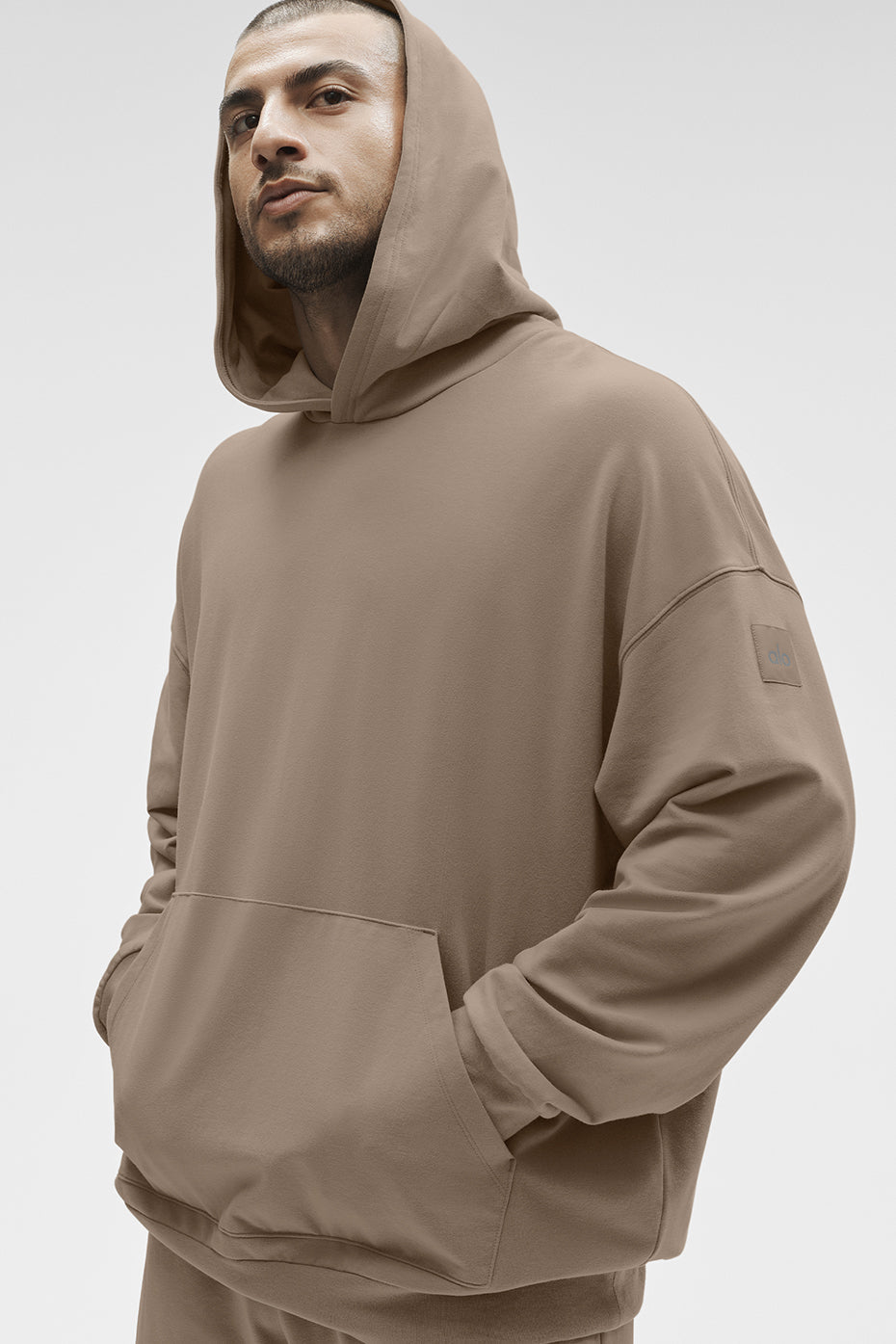 Alo Yoga Double Take Hoodie - Gravel