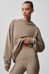 Alo Yoga Double Take Hoodie - Gravel