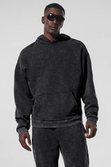 Alo Yoga Chill Vintage Wash Hoodie - Black Wash