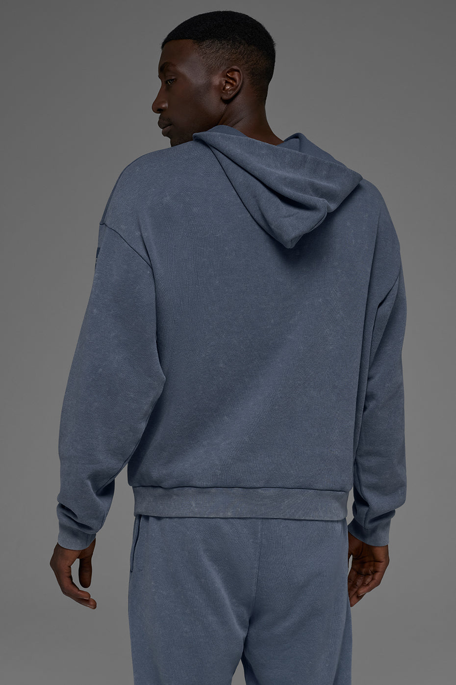 Alo Yoga Chill Vintage Wash Hoodie - Bluestone Wash