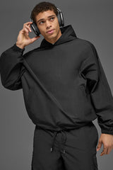 Alo Yoga Axis Hooded Pullover - Black