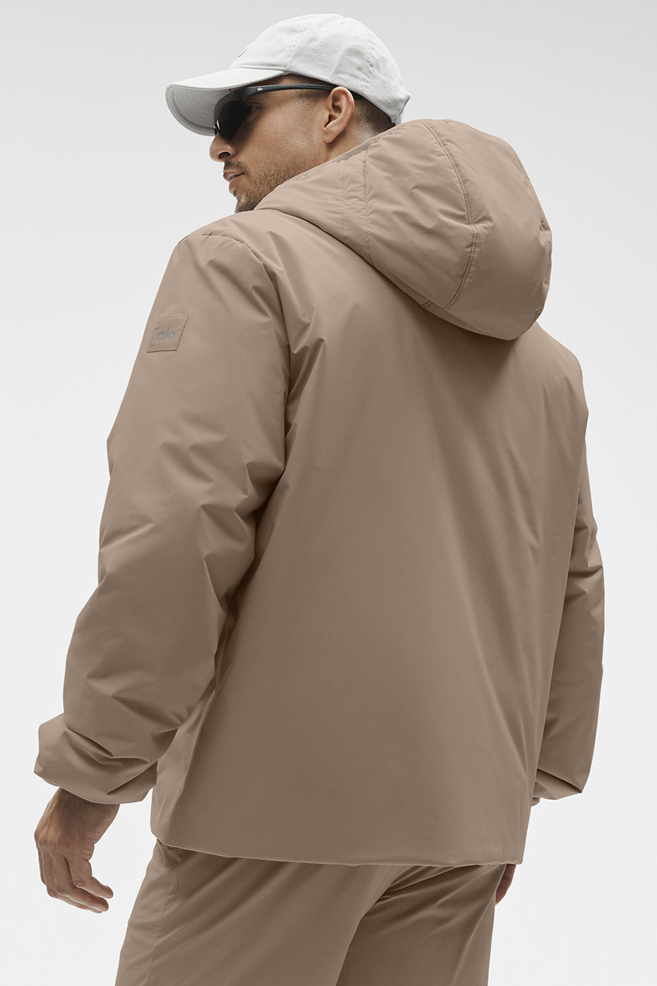 Alo Yoga Elemental Full-Zip Jacket - Gravel