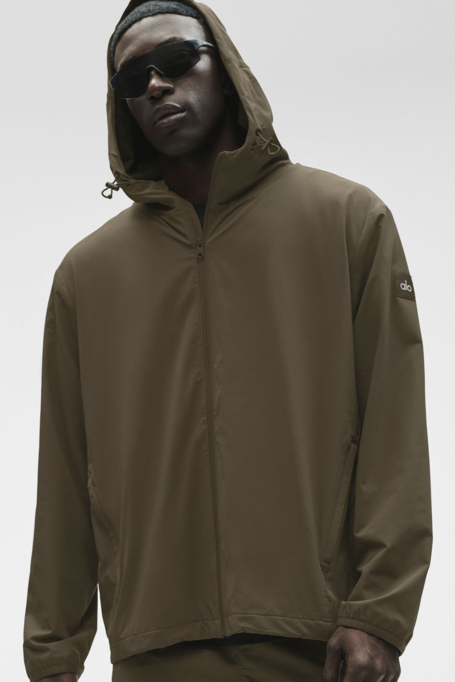 Alo Yoga Performance On-The-Go Jacket - Olive Tree