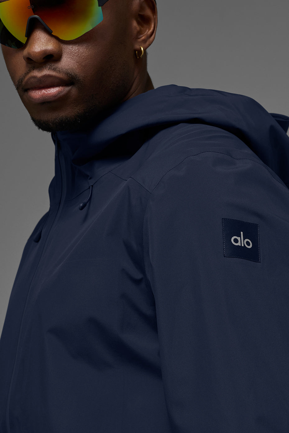 Alo Yoga Alpha Shell Jacket - Navy