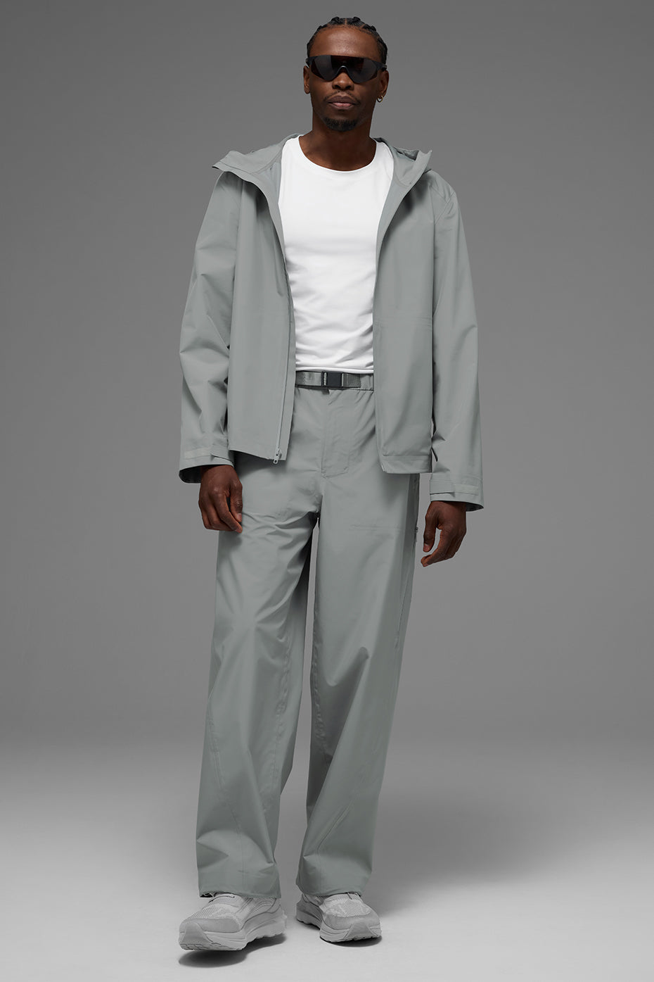 Alo Yoga Alpha Shell Jacket - Lunar Grey