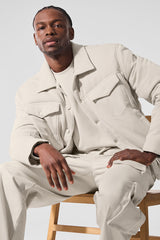 Alo Yoga Ease Trucker Jacket - Bone