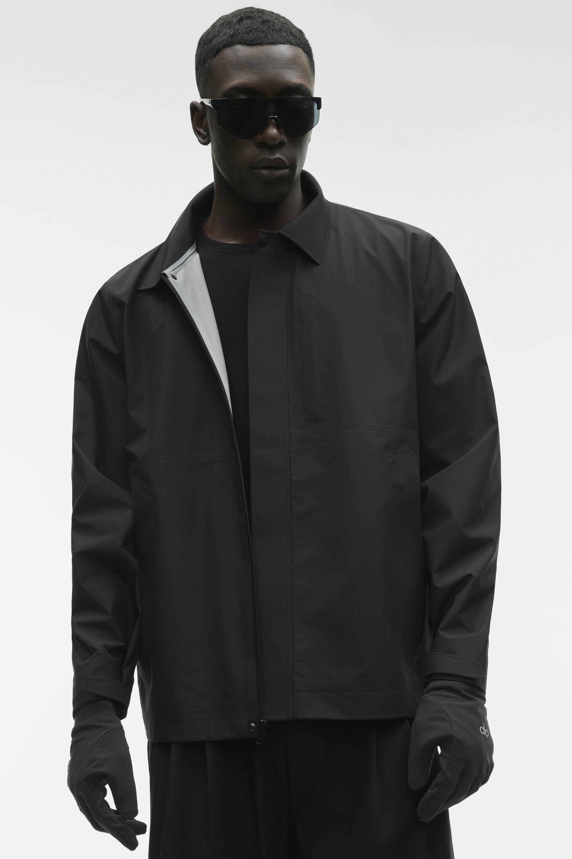 Alo Yoga Alpha Shell Overshirt - Black