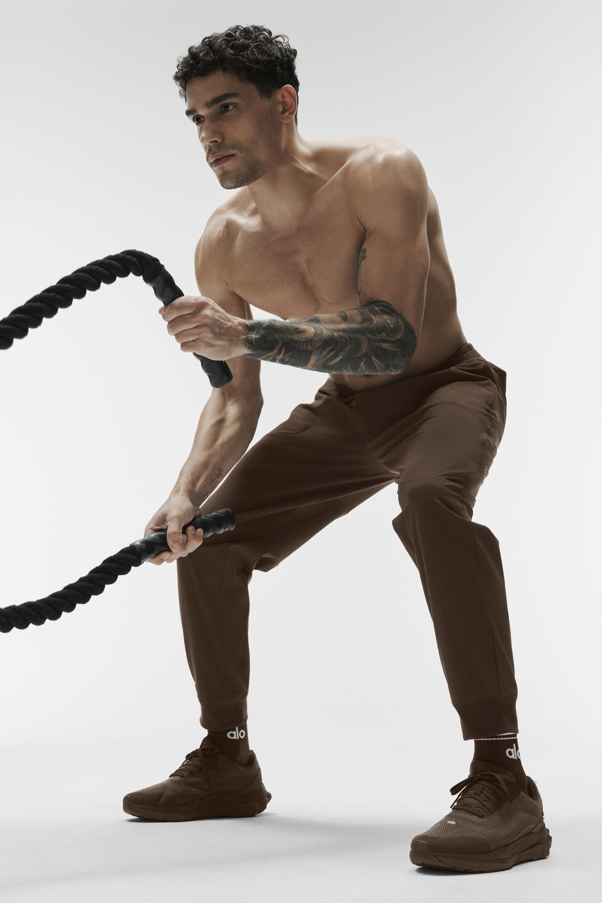 Alo Yoga Co-Op Pant (Regular) - Espresso