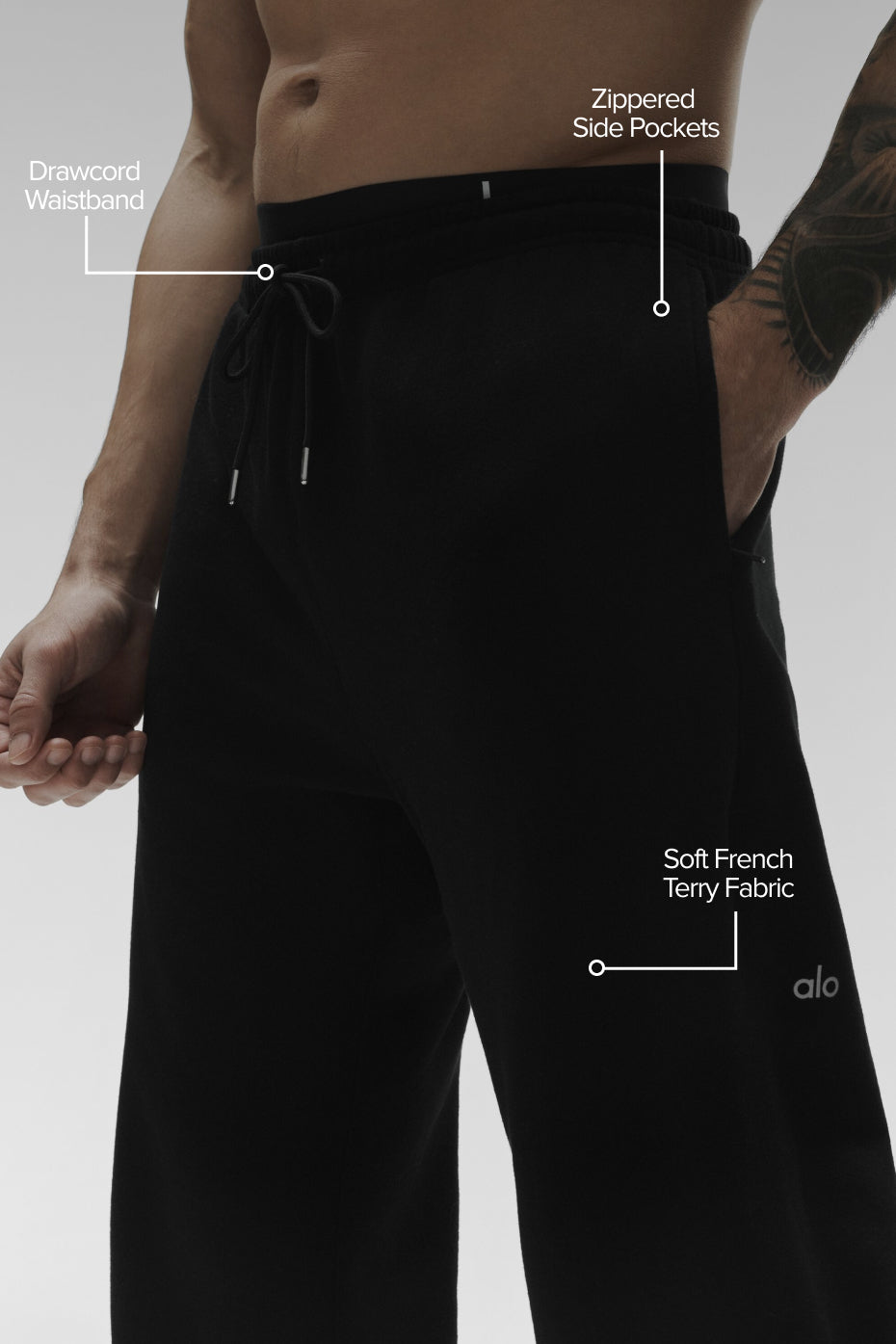 Alo Yoga Chill Sweatpant - Black