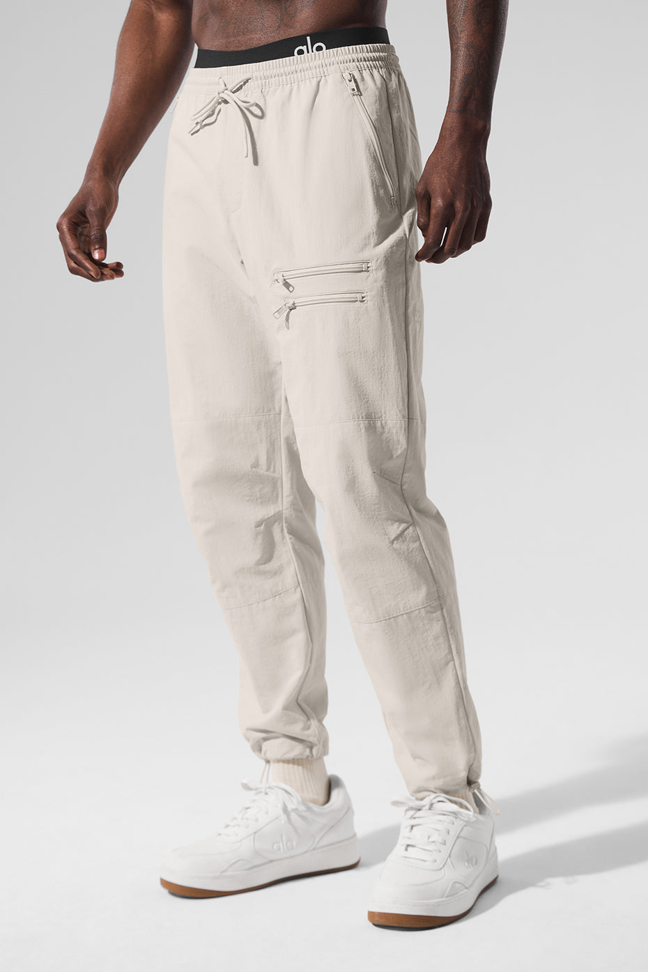 Alo Yoga Takeaway Track Pant - Bone