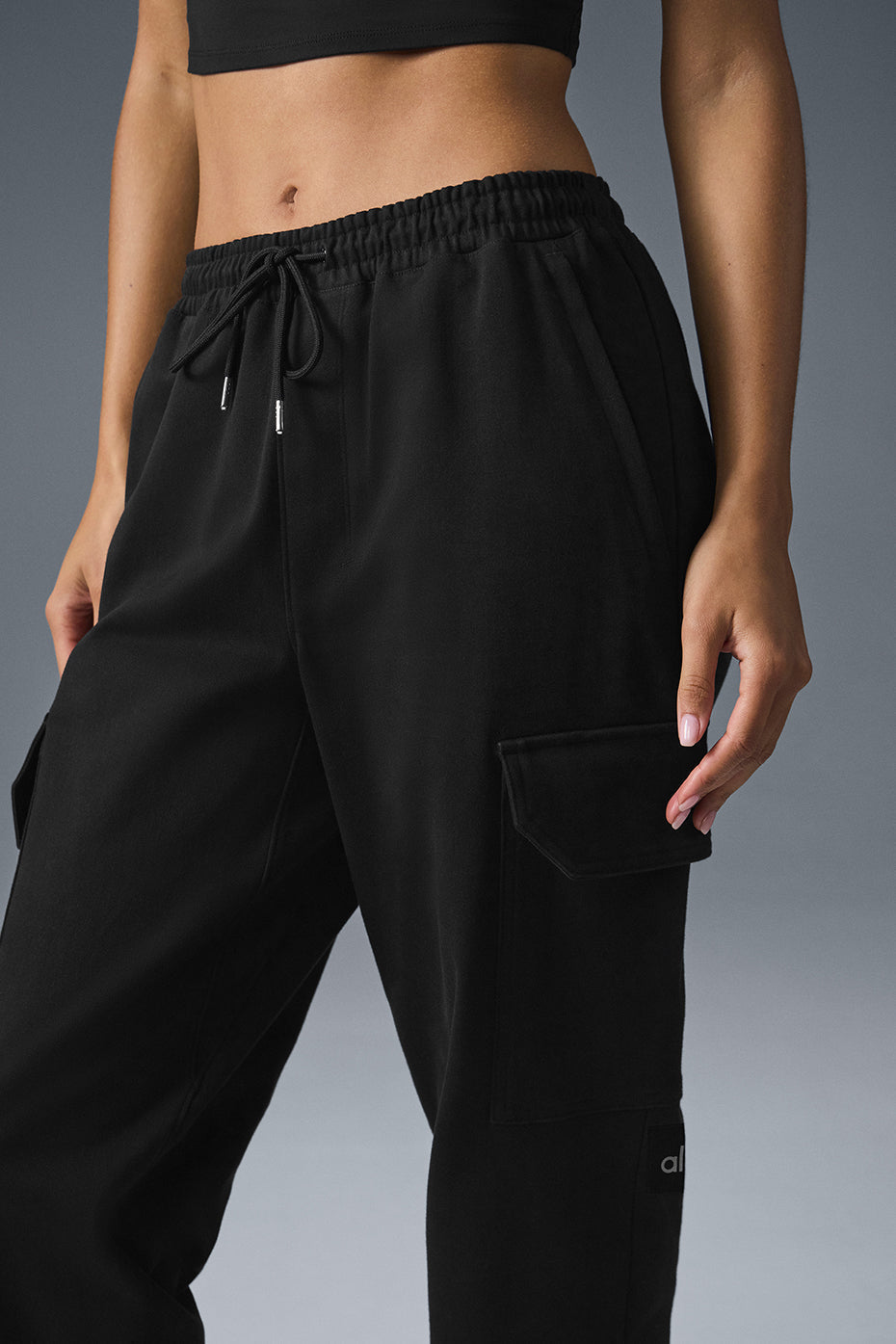 Alo Yoga Edition Sueded Jogger - Black