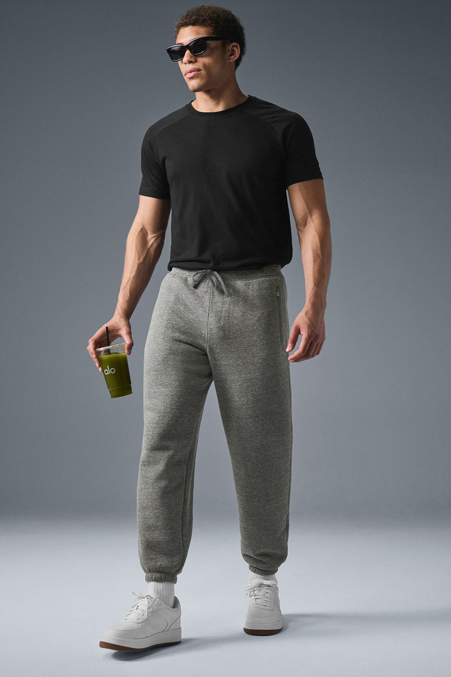 Alo Yoga Triumph Restore Sweatpant - Grey Triblend