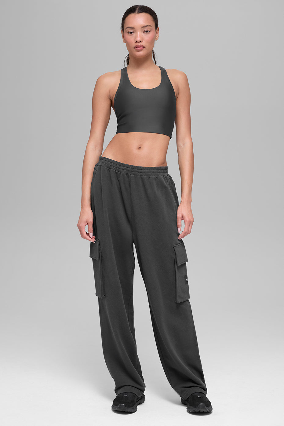 Alo Yoga Double Take Cargo Pant - Anthracite
