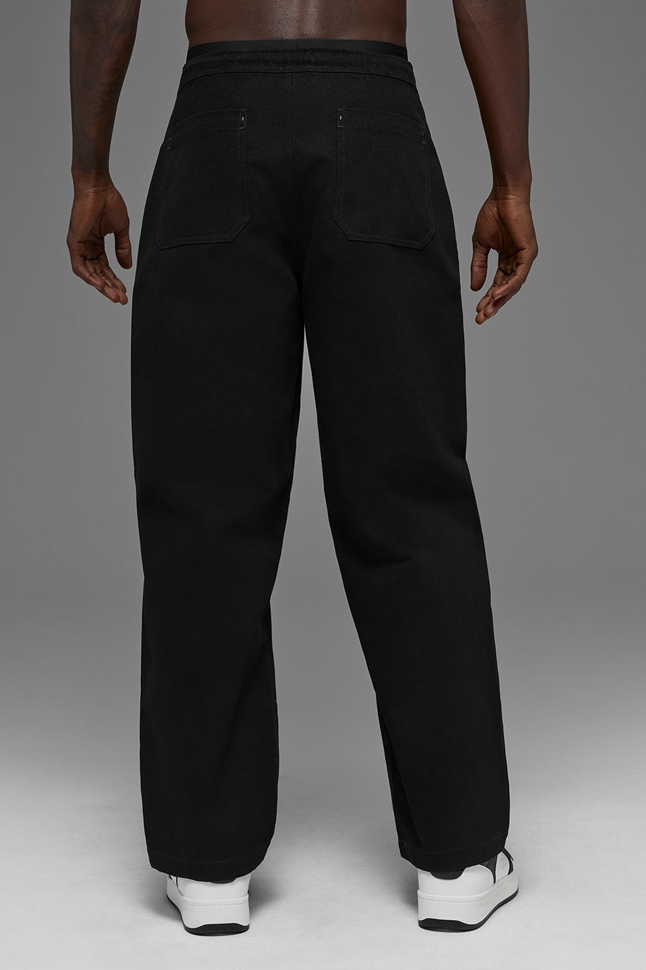 Alo Yoga Cotton Canvas Carpenter Pant - Black