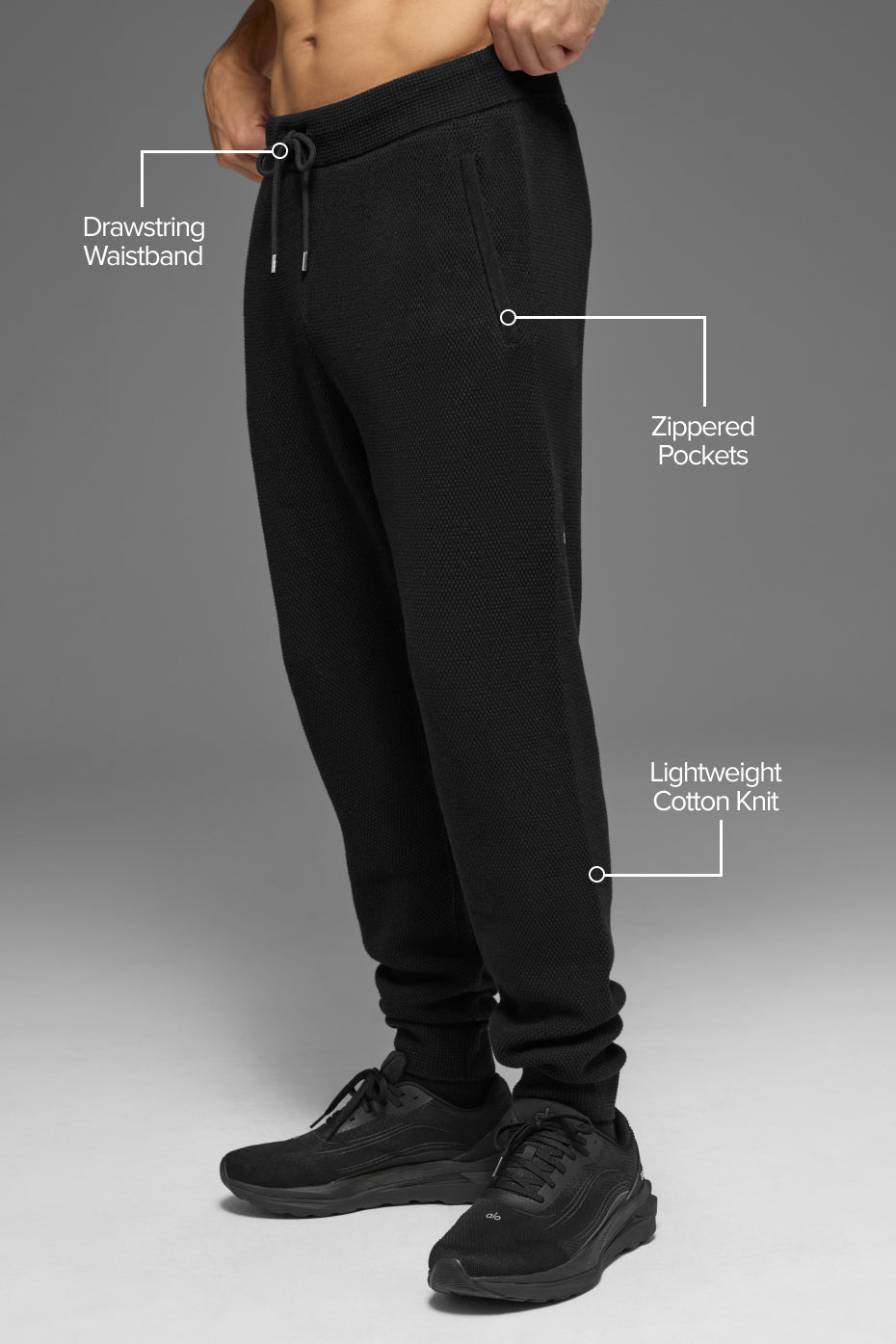 Alo Yoga Sports Club Jogger - Black