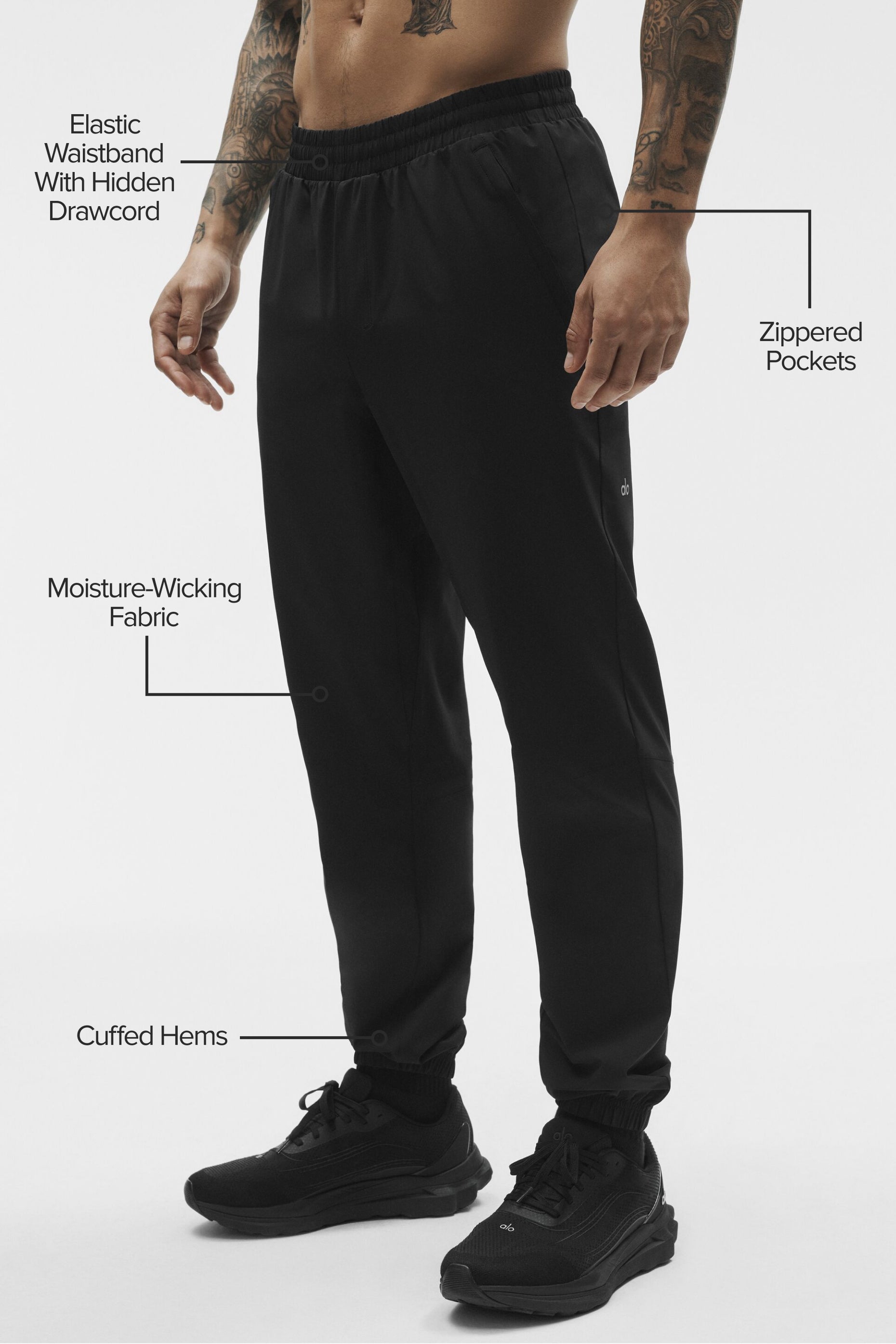 Alo Yoga Repetition Jogger - Black