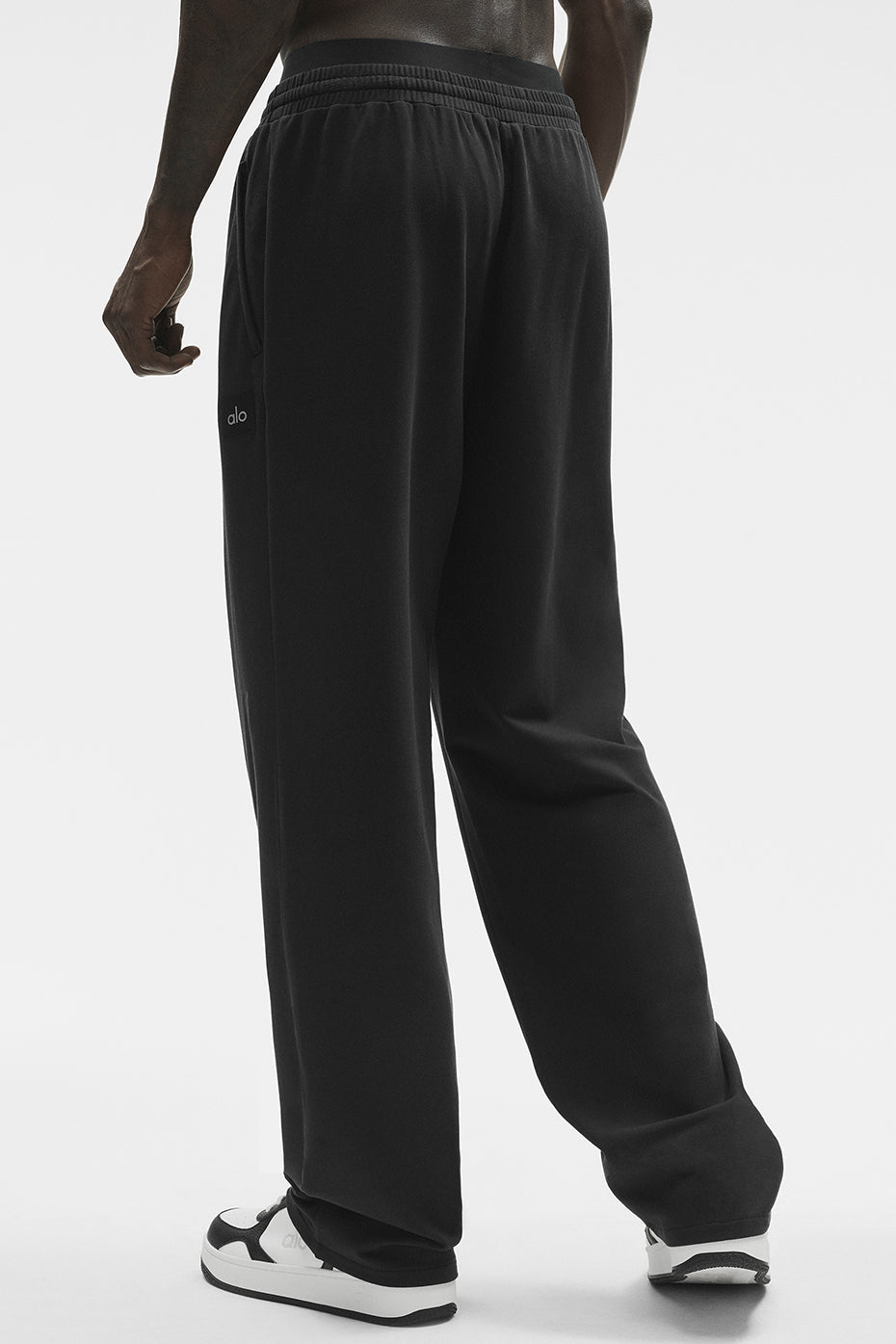 Alo Yoga Double Take Straight Leg Pant - Black