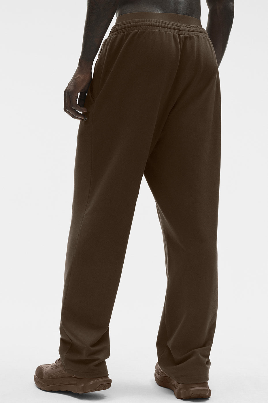 Alo Yoga Double Take Straight Leg Pant - Espresso