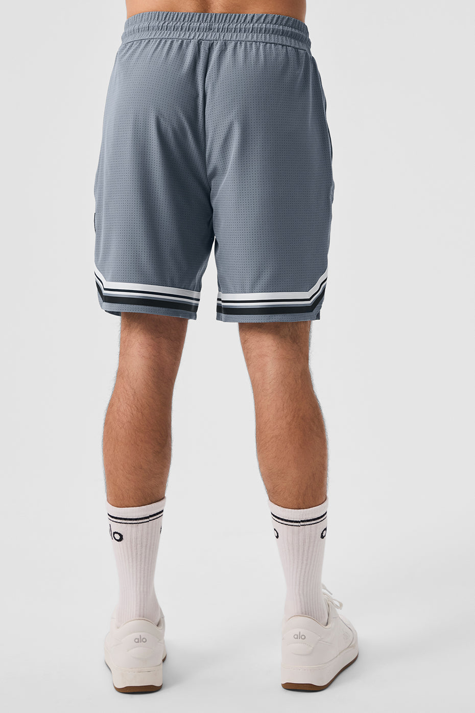 Alo Yoga 9" Traction Arena Short - Steel Grey