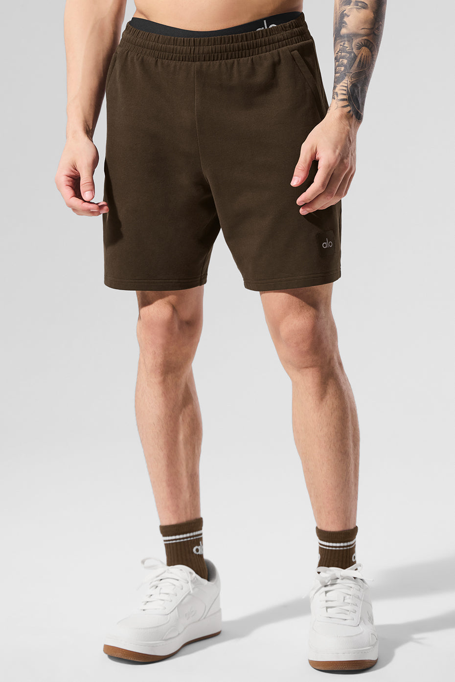 Alo Yoga 7" Double Take Short - Espresso