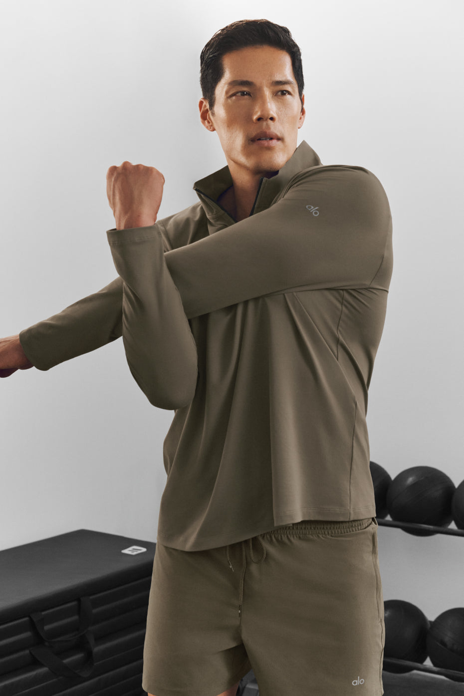 Alo Yoga 5" Circuit Short - Olive Tree
