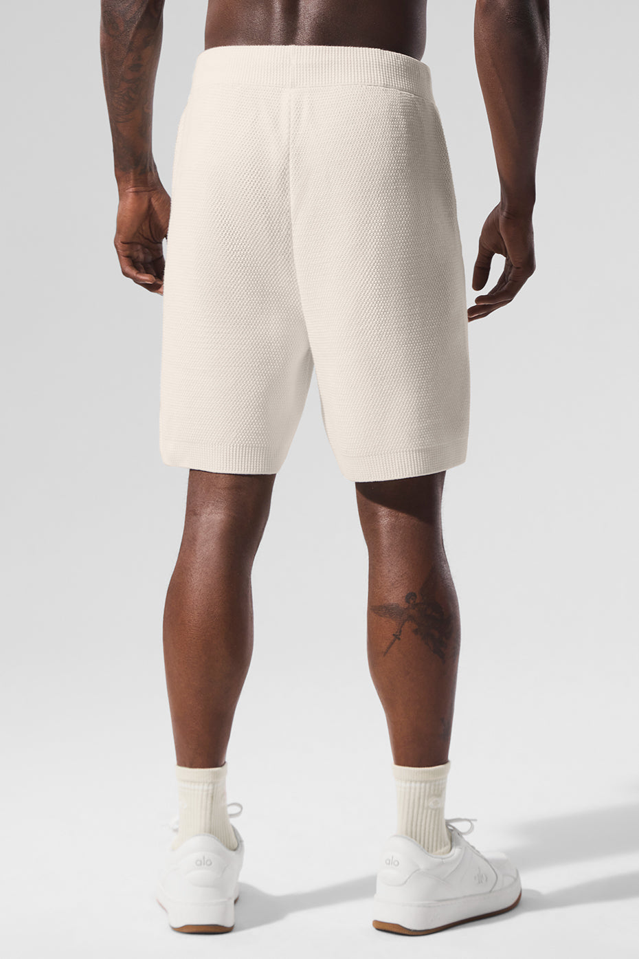 Alo Yoga 7" Sports Club Sweater Knit Short - Ivory