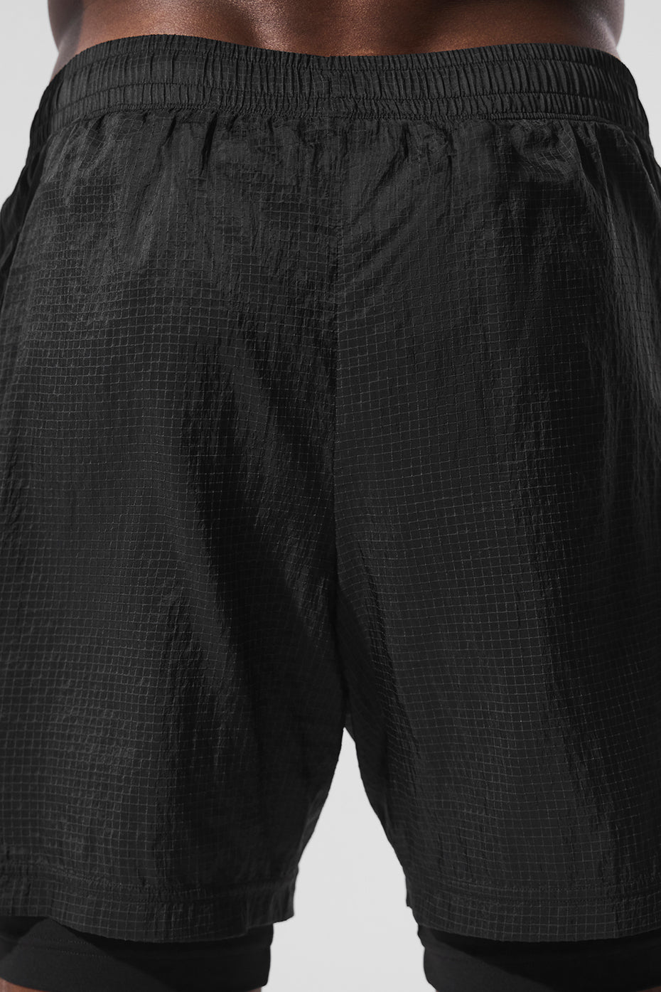 Alo Yoga 5" Game Time Ripstop 2-In-1 Short - Black/Black