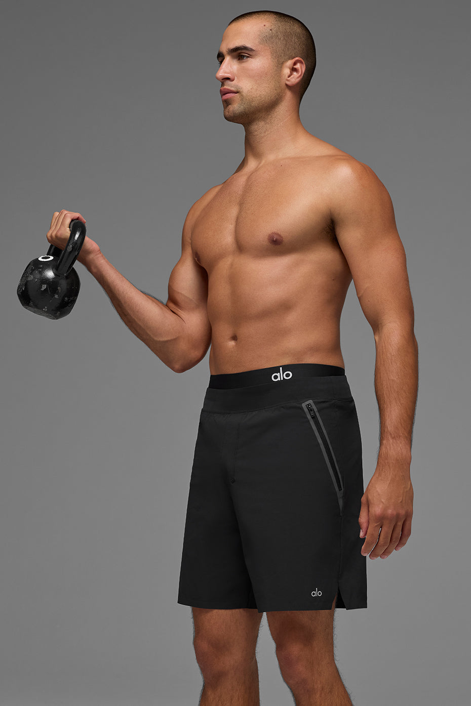 Alo Yoga 7" Repetition Pro Short - Black