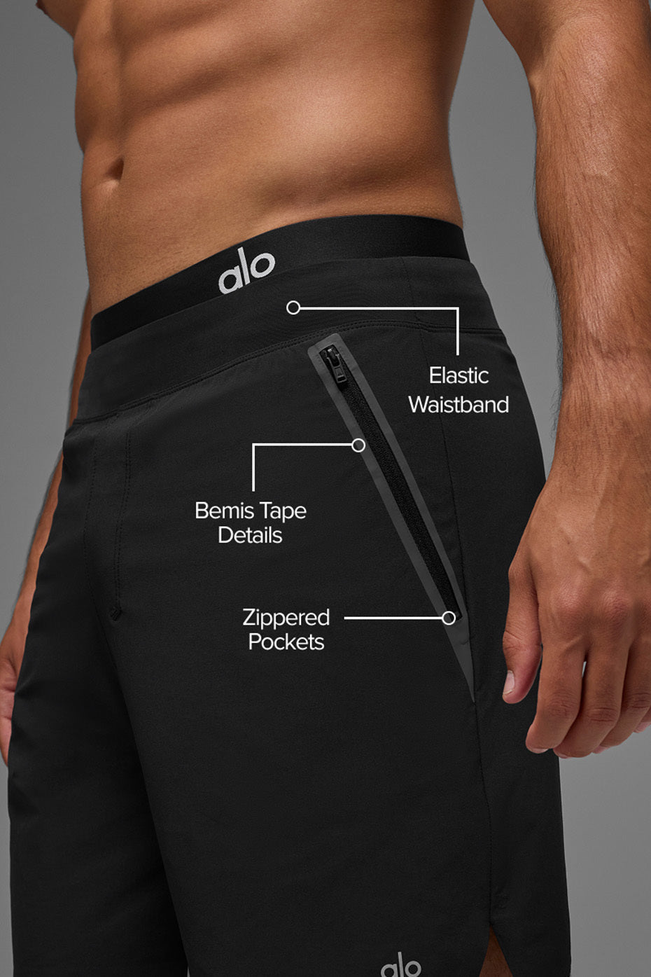 Alo Yoga 7" Repetition Pro Short - Black