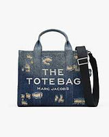 Marc Jacobs The Rip And Repair Denim Medium Tote Bag Punk Indigo