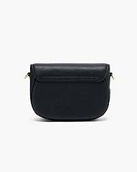 Marc Jacobs The Pebble Large Saddle Bag Black