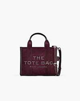 Marc Jacobs The Suede Small Tote Bag Dark Plum