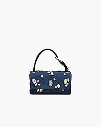 Marc Jacobs The Gem Denim Mini Dual Bag Indigo