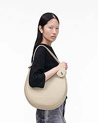 Marc Jacobs The Large Dual Hobo Bag Cloud White