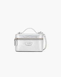 Marc Jacobs The Metallic Everyday Vanity Bag Silver