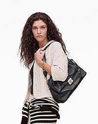 Marc Jacobs The Cristina Messenger Black