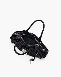 Marc Jacobs The Croc Cristina Small Satchel Black