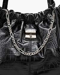 Marc Jacobs The Croc Cristina Tote Black
