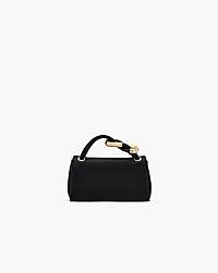 Marc Jacobs The Satin Micro Dual Bag Black