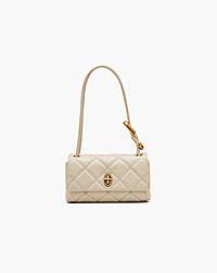 Marc Jacobs The Quilted Mini Dual Shoulder Bag Cloud White