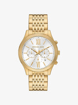 Michael Kors Oversized Aspyn Gold-Tone Watch Gold