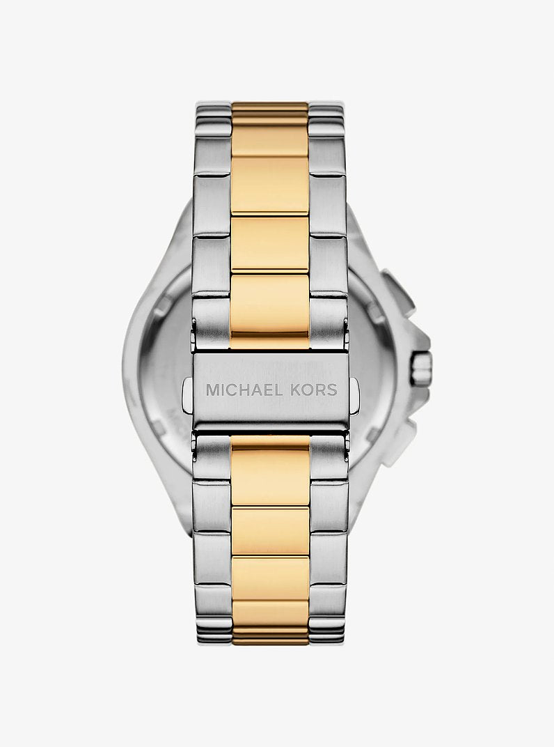 Michael Kors Oversized Lennox Two-Tone Watch Two Tone