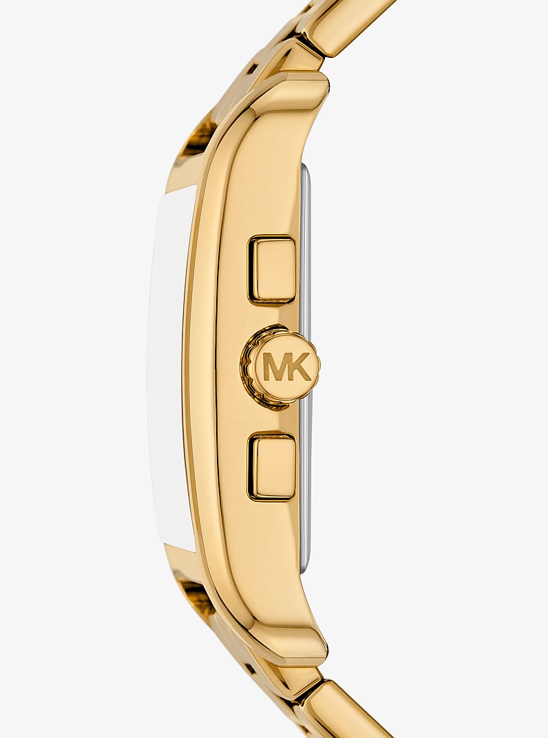 Michael Kors Monroe Gold-Tone Watch Gold