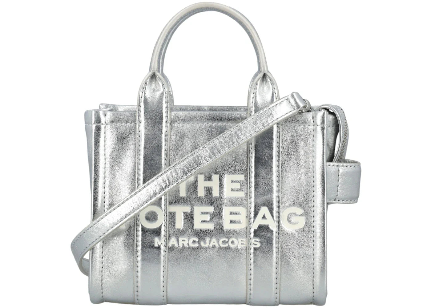 Marc Jacobs The Crossbody Tote Silver