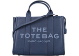 Marc Jacobs The Medium Tote Leather Blue Sea