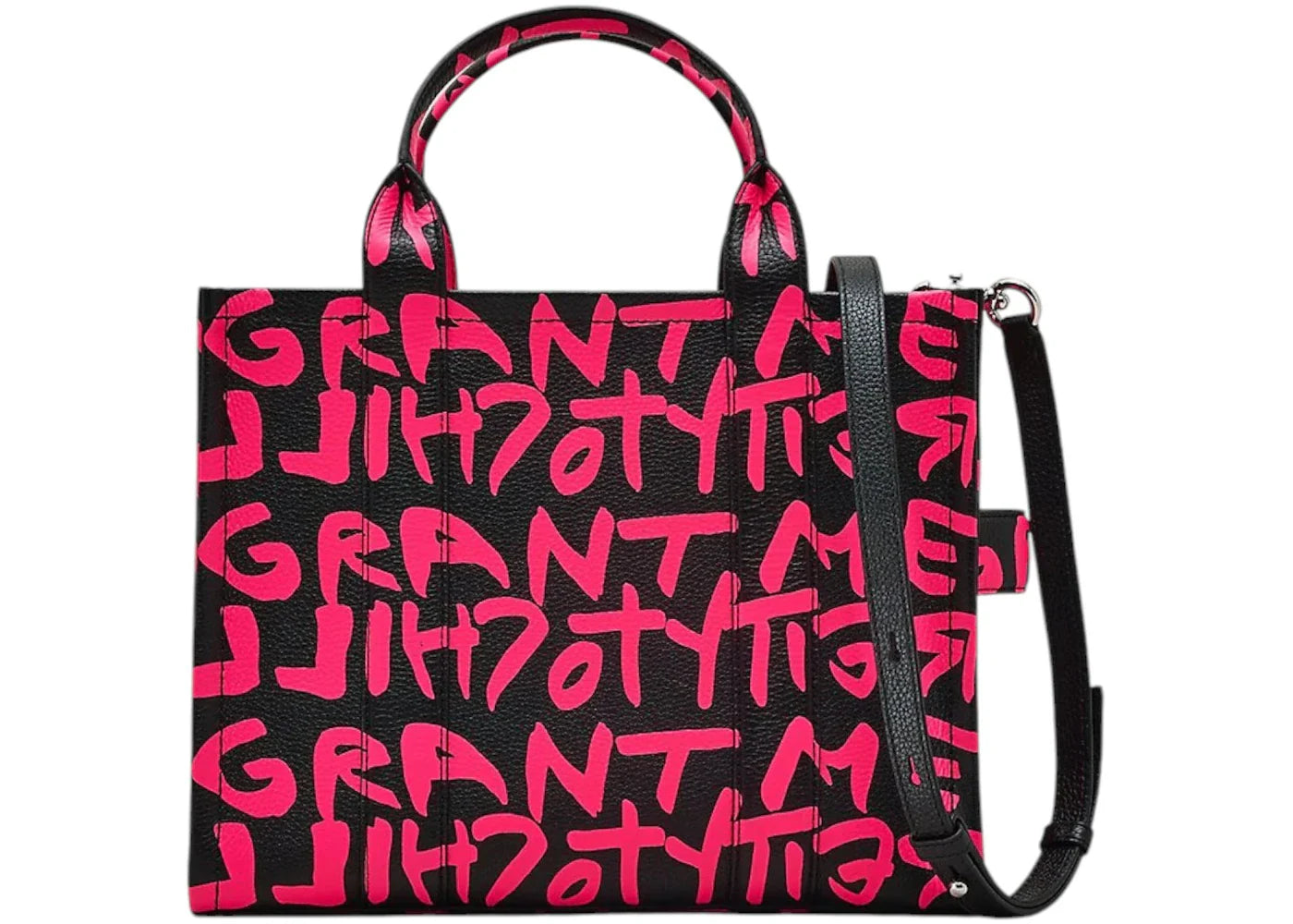 Marc Jacobs X Stephen Sprouse The Medium Tote Pink